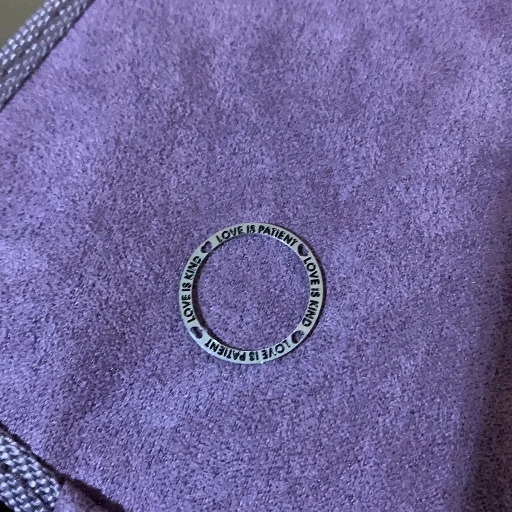 Love is Patient, Kind Border Plate For Fliating Lockets